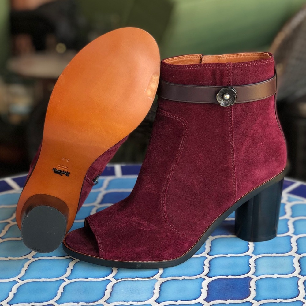 Coach Moto Booties - Picture 3 of 8